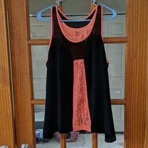 Dressy tank with under tank bundle